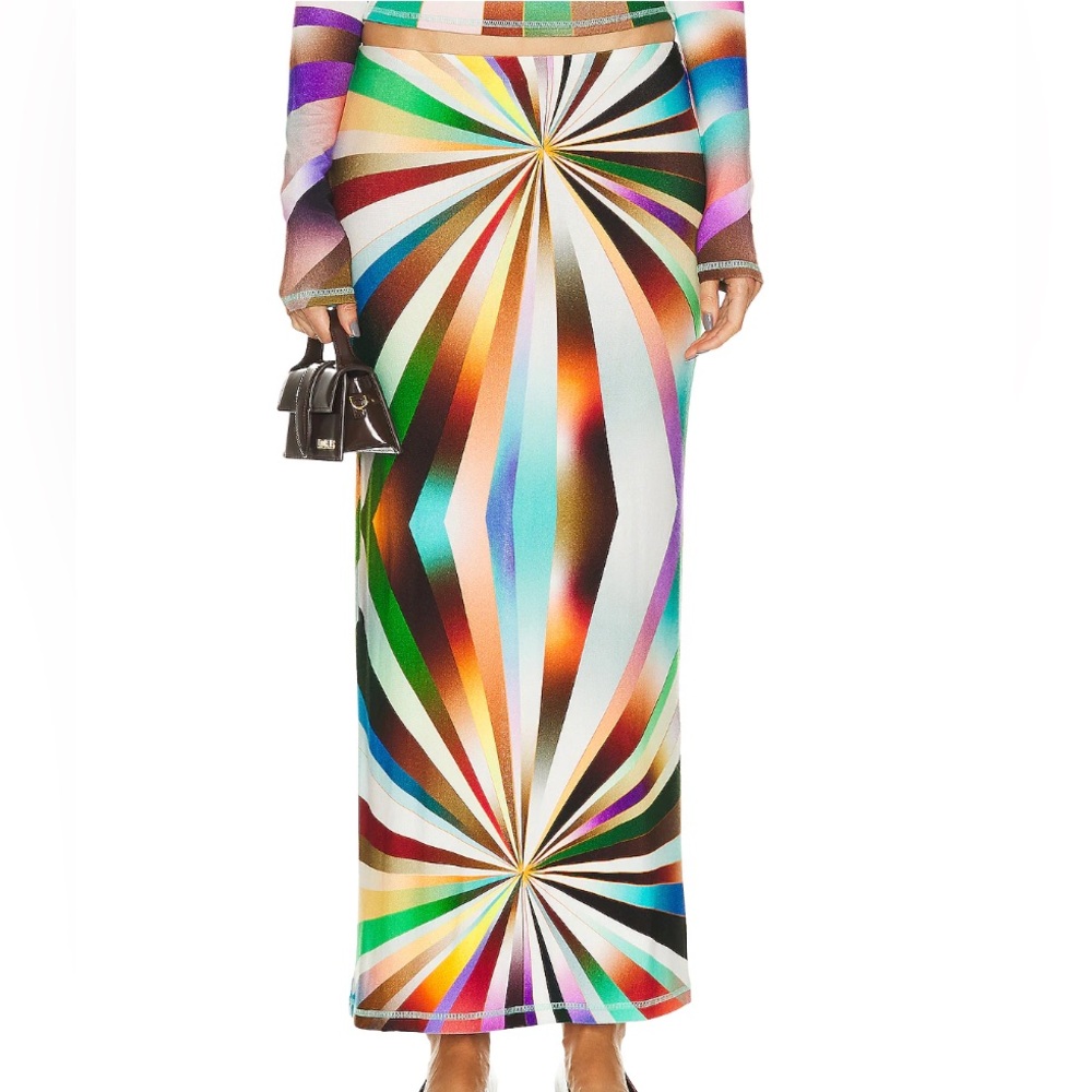 SIEDRES Multicolor Maxi Skirt